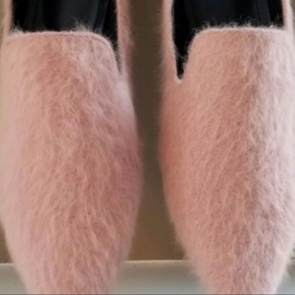 𑁍POL Mohair Flats in Dusty Pink𑁍 - Picture 5 of 7